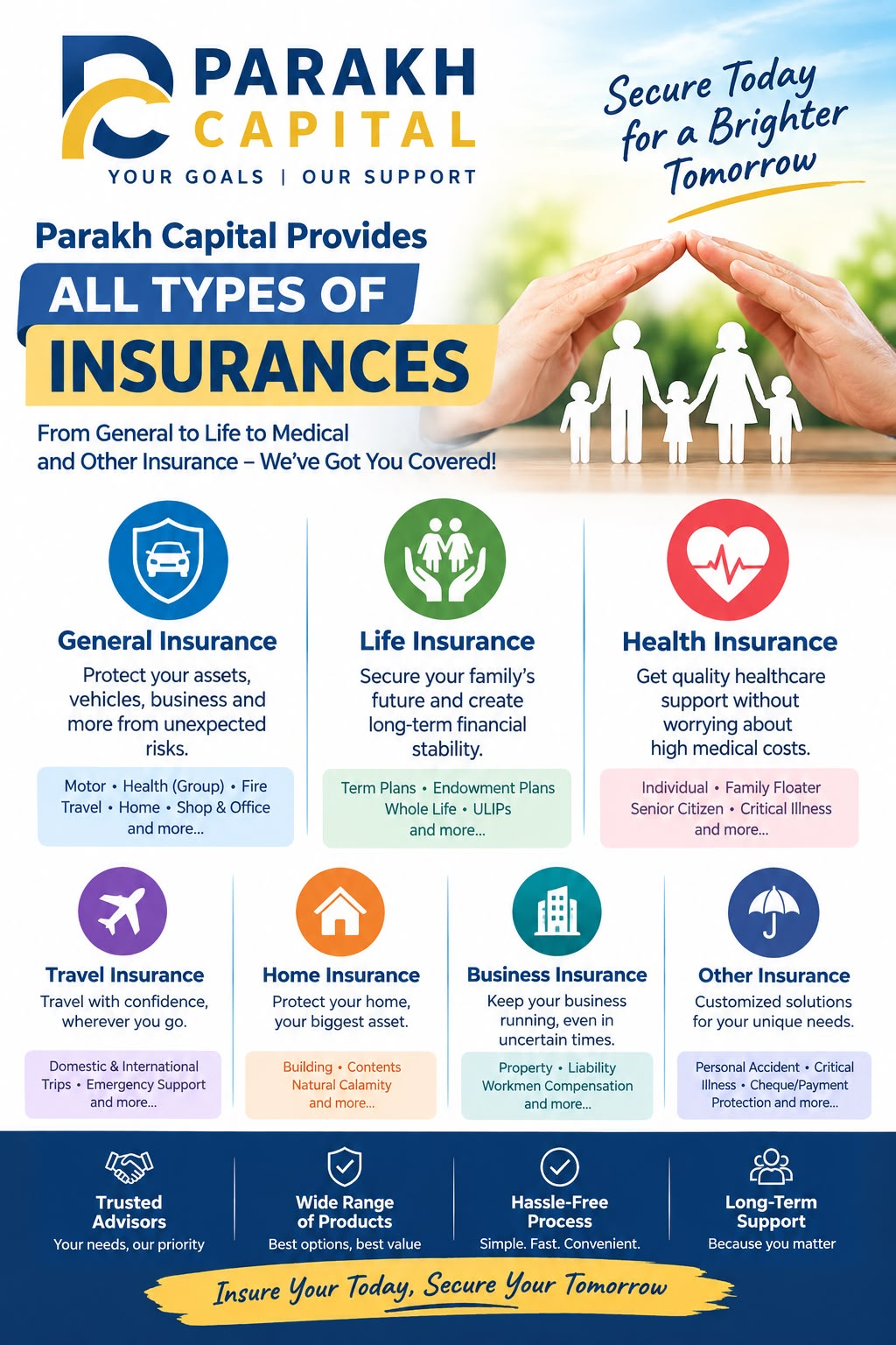 Parakh Capital Insurance creative